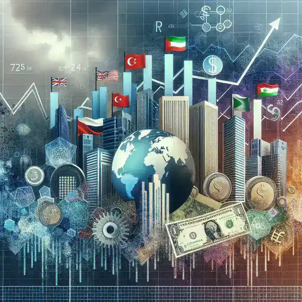 Alt text: "شعار استراتيجيات التمويل للشركات الناشئة العربية مع رموز اقتصادية تمثل التحديات العالمية، مثل الجائحة والتضخم." This alt text incorporates keywords from the article title while providing a clear description of the image, which helps with both accessibility and SEO ranking.