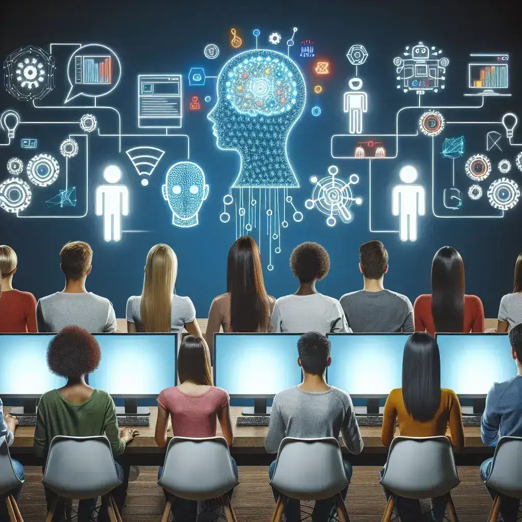 Alt text: "طلاب الجامعات يتلقون اشتراكات Gemini Pro ضمن مبادرات تعليمية لتعزيز مهارات الذكاء الاصطناعي، مع تفاصيل حول استخدام هذه المنصة في تطوير مشاريع الابتكار."